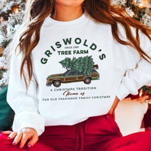 Griswold's tree farm top, Fun Old Fashioned Family Christmas 2022 Shirt
