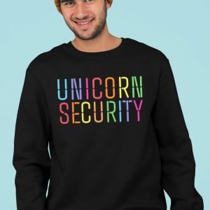 Halloween Mom Daughter Dad Adult Costume, Unicorn Security 2022 Shirt