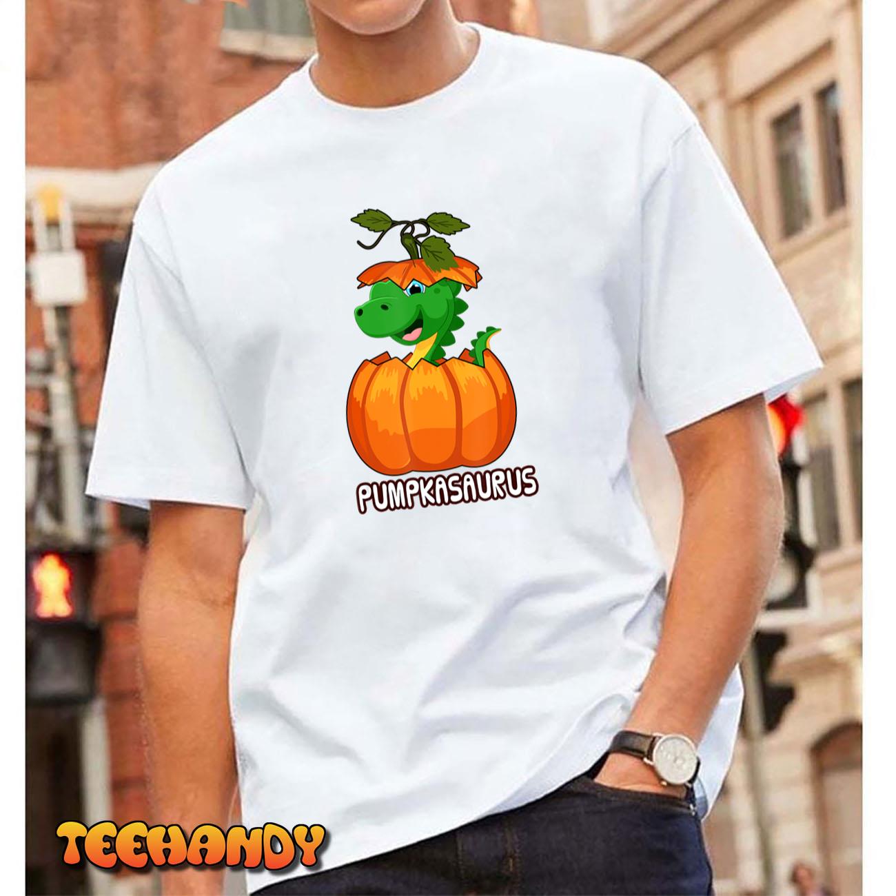 Halloween Pumpkasaurus Dinosaur Pumpkin Classic Shirt