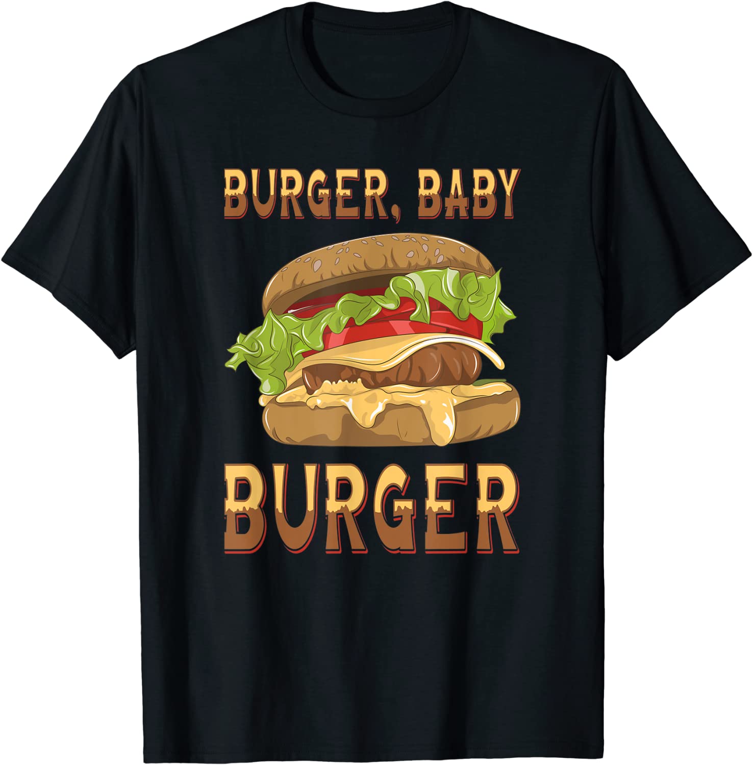 Hamburger baby delicious cheeseburger burger bun fast food Classic Shirt