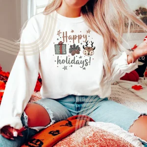 Happy Holidays Christmas Classic Shirt