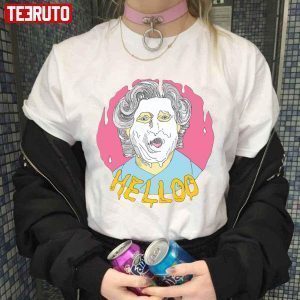 Hello Robbie Williams Mrs Doubtfire 2022 shirt