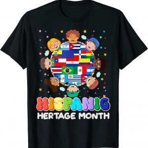 Hispanic Heritage Month Latin American Flag 2022 Shirt