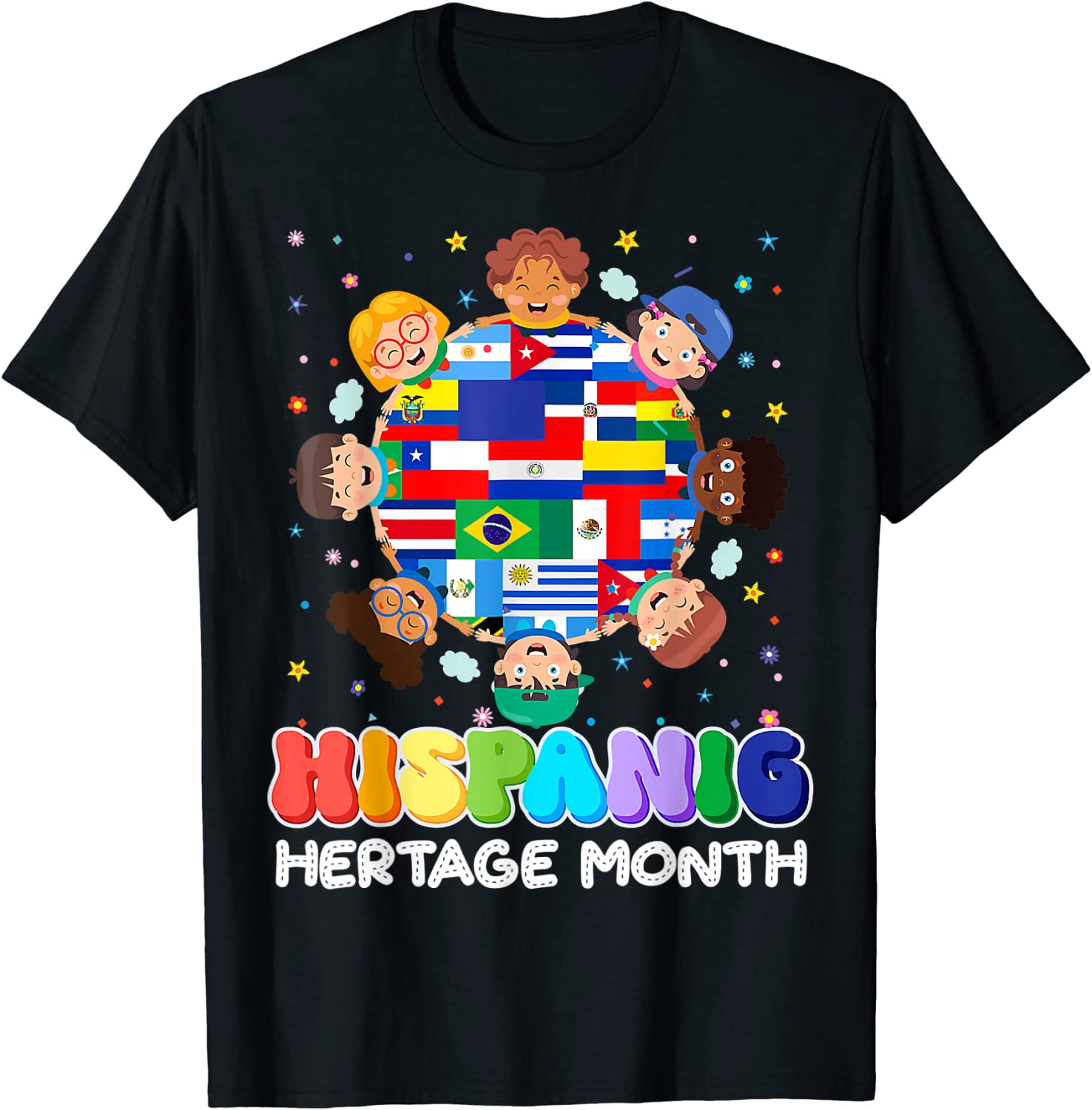 Hispanic Heritage Month Latin American Flag 2022 Shirt