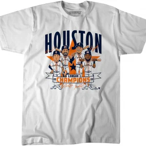 Houston: 2022 League Champions Caricature 2022 Shirt