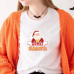 Howdy Santa Western Christmas Classic Shirt