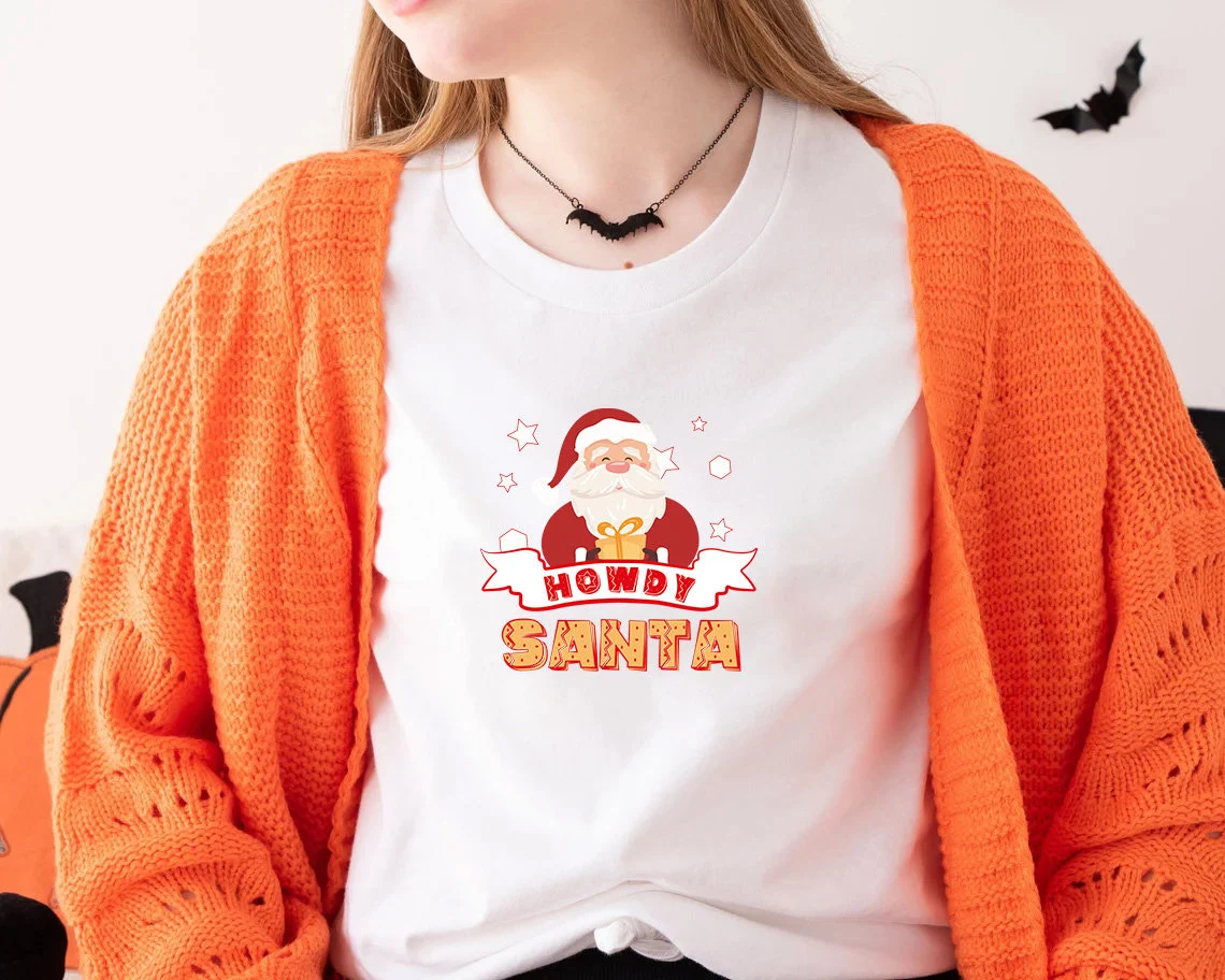 Howdy Santa Western Christmas Classic Shirt