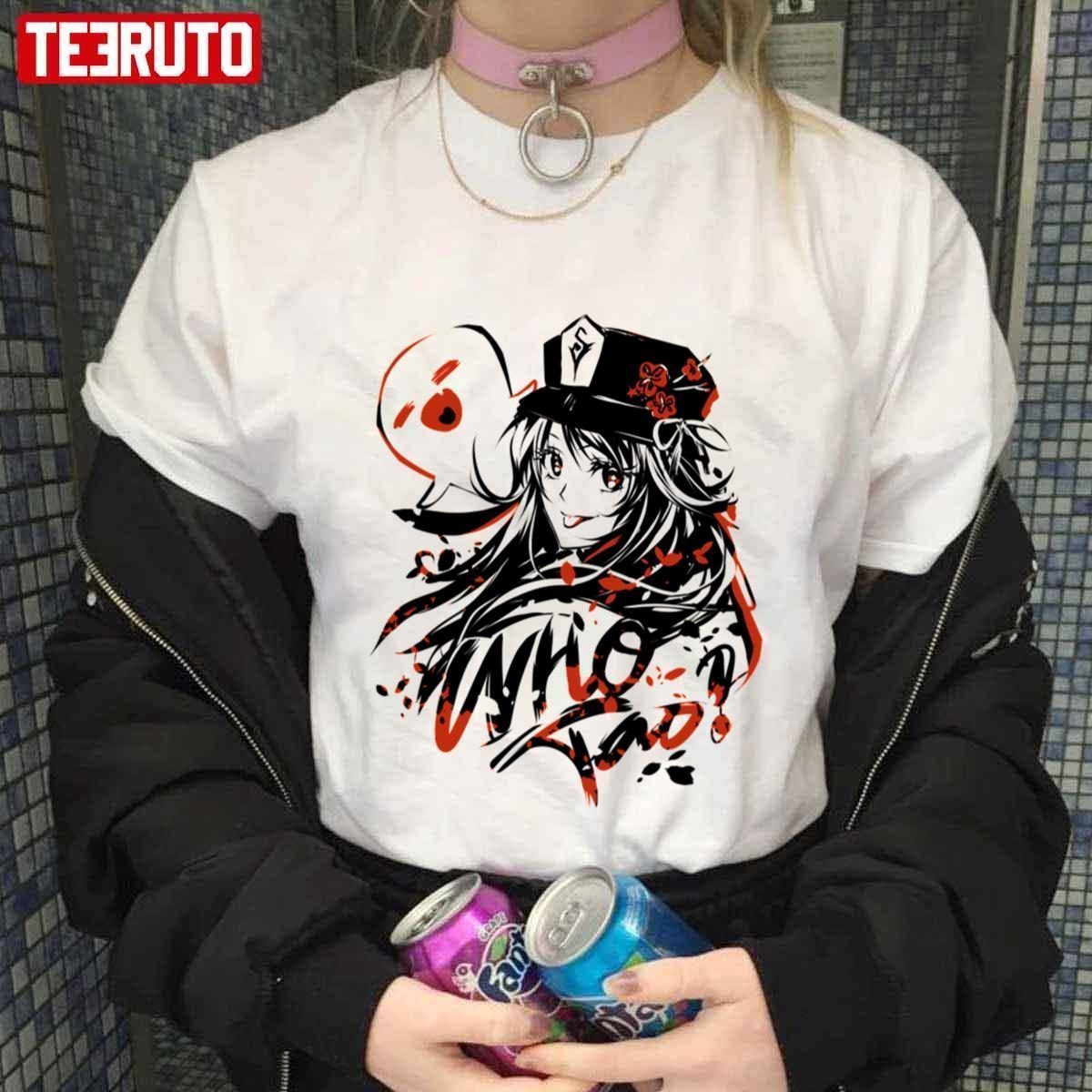 Hu Tao Genshin Impact Who Tao Art 2022 Shirt