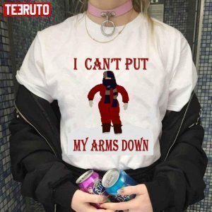 I Can’t Put My Arms Down A Christmas Story 2022 ShirtI Can’t Put My Arms Down A Christmas Story 2022 Shirt