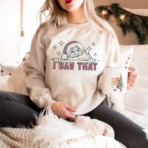 I Saw That Santa Christmas Classic Shirt