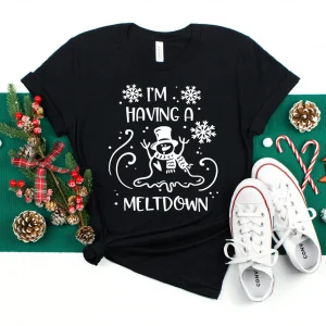 I am having a Meltdown Christmas Classic Shirt