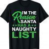 I'm The Reason Santa Has A Naughty List 2022 Shirt