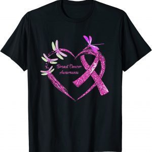 In October We Wear Pink Butterflies High Heel Breast Cancer 2022 Shirt