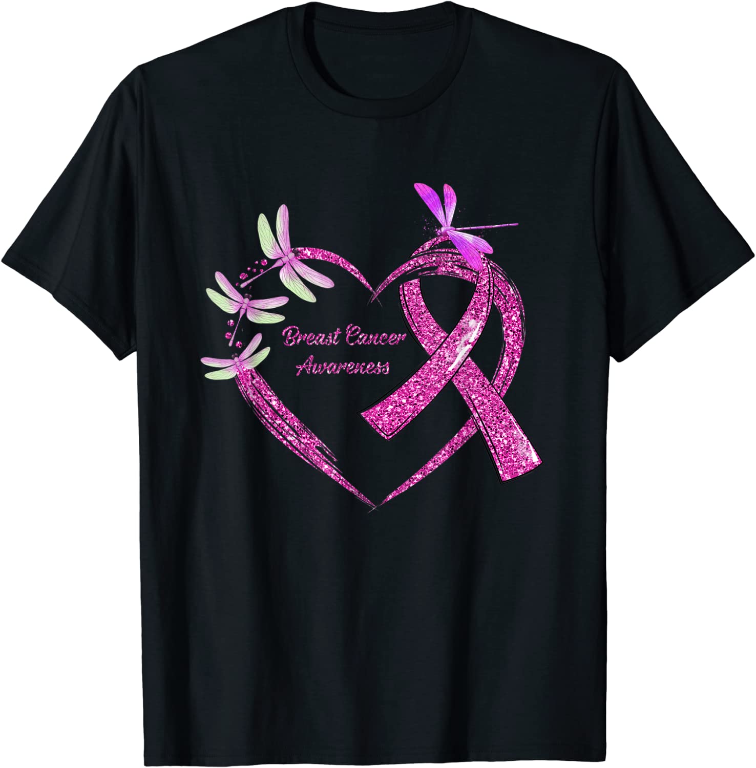 In October We Wear Pink Butterflies High Heel Breast Cancer 2022 Shirt