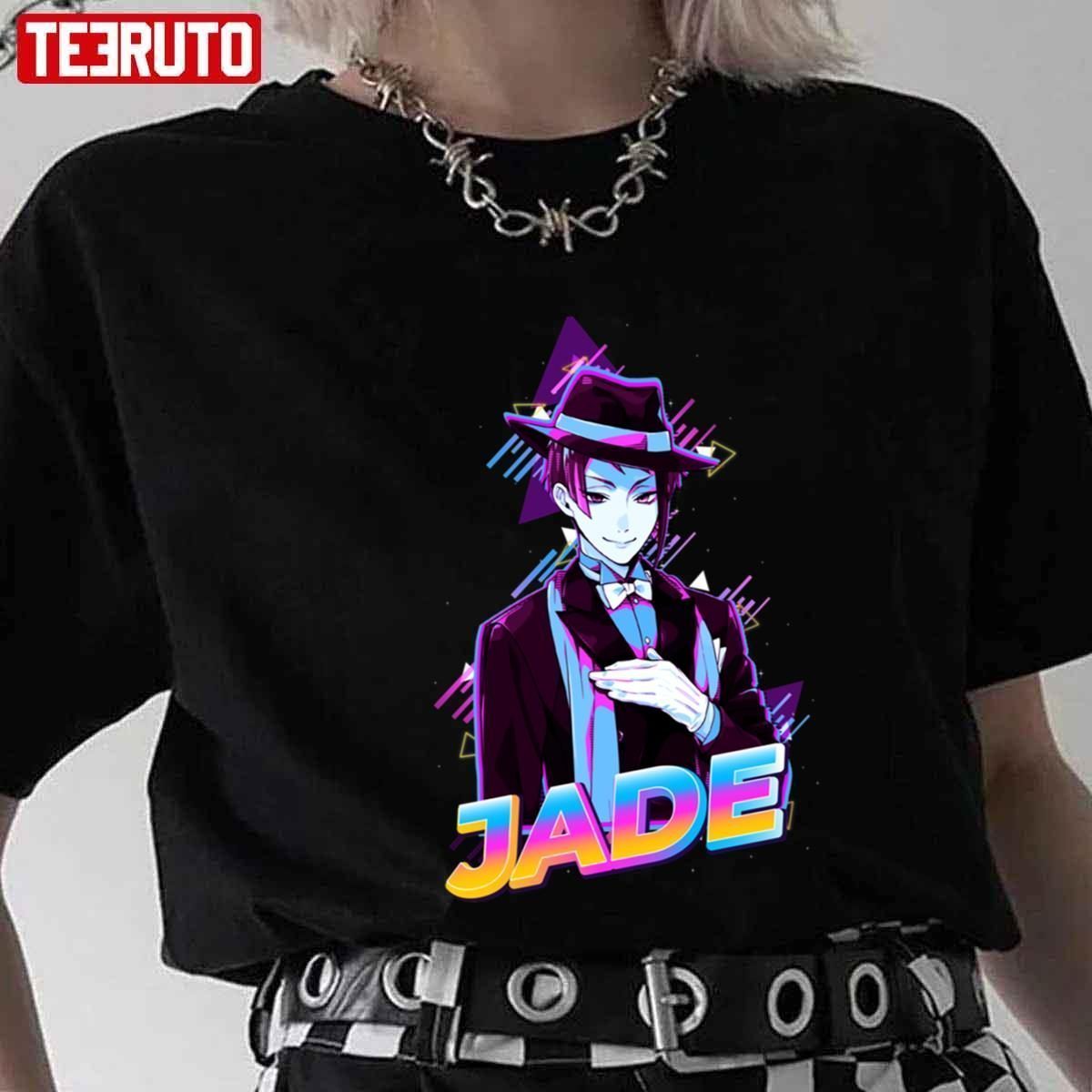 Jade Leech Retro Aesthetic Disney Twisted-Wonderland 2022 shirt