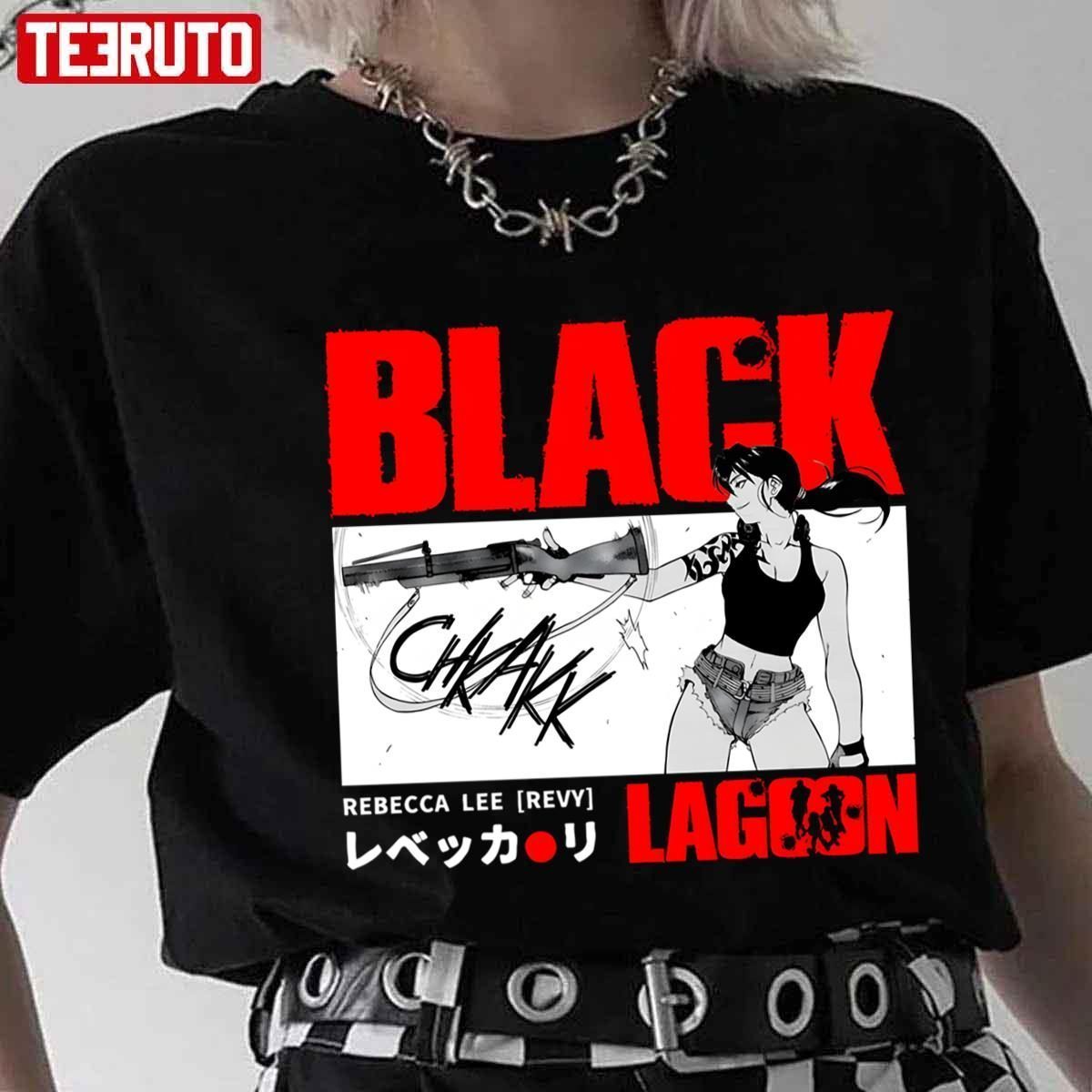 Japanese Black Lagoon Anime Rebecca Lee 2022 shirt Japanese Black Lagoon Anime Rebecca Lee 2022 shirt