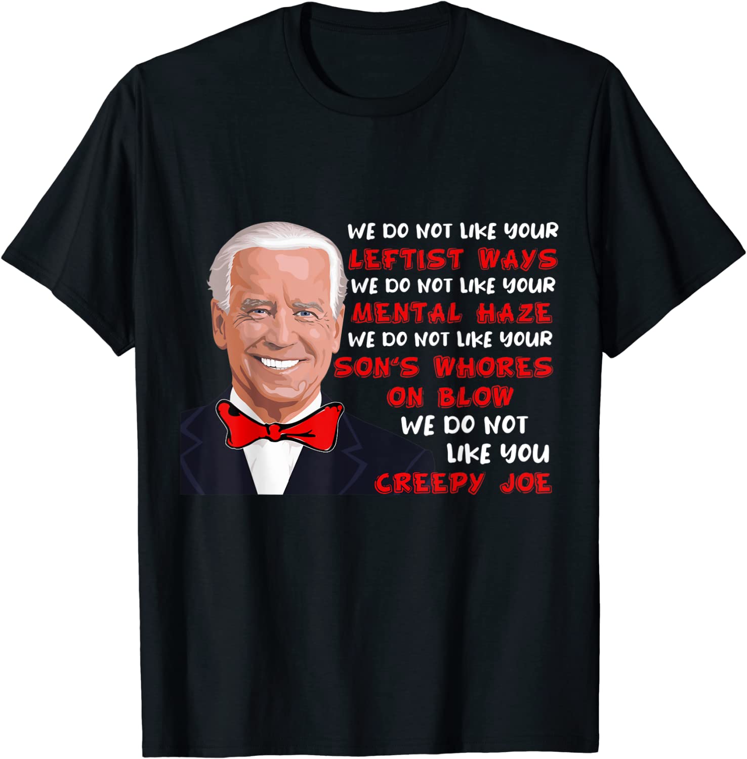 Jingle Joe Biden Xmas Rhyme Trump 45 Ugly Christmas Classic Shirt