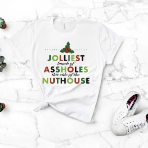 Jolliest Bunch of Assholes Christmas Classic Shirt