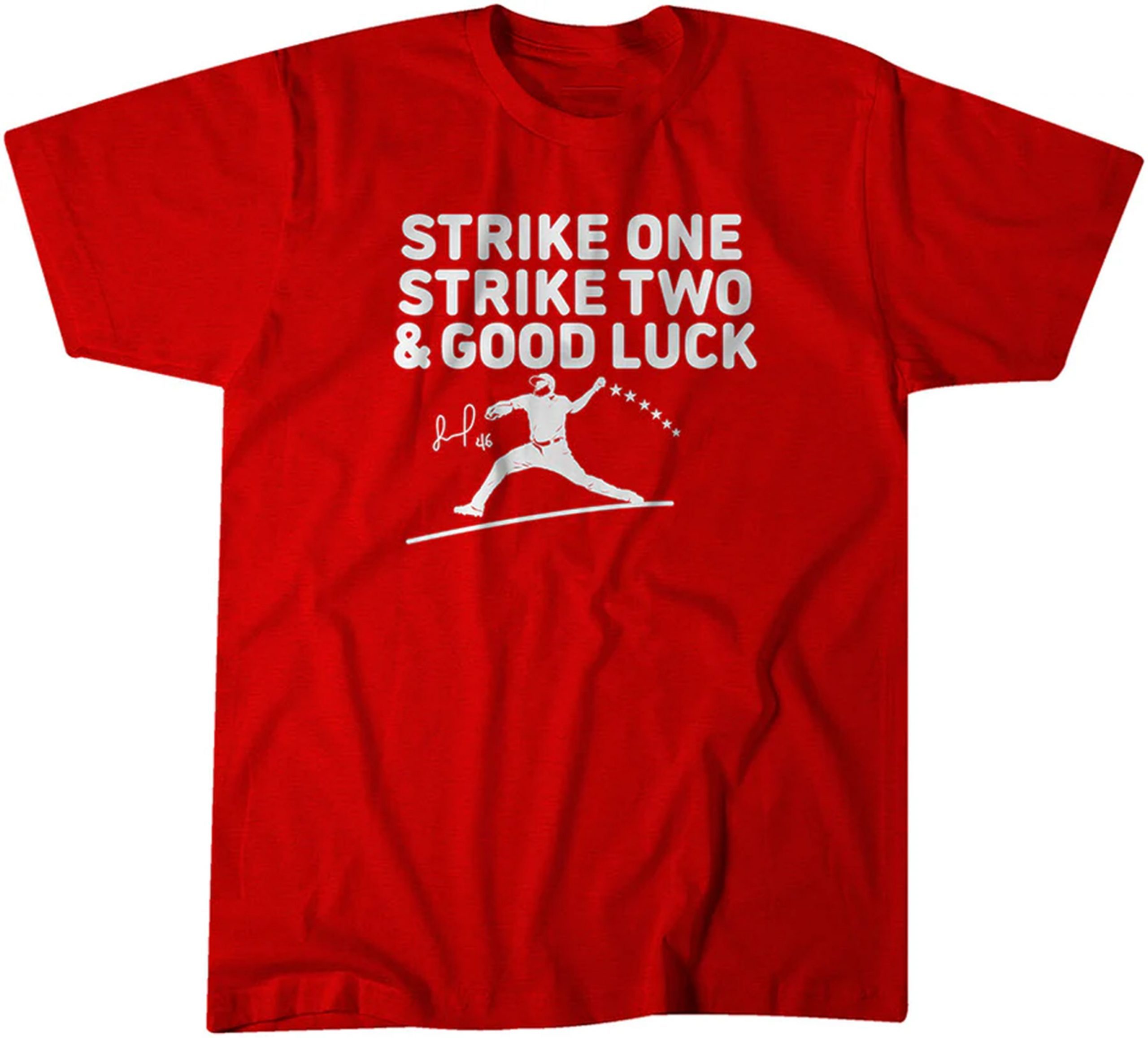 Jose Alvarado: Strike One, Strike Two, & Good Luck. Classic Shirt