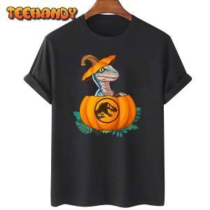 Jurassic World Halloween Dinosaur Pumpkin Logo Classic Shirt