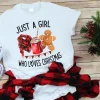 Just A Girl who Likes Christmas 2022 Shirt