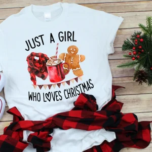 Just A Girl who Likes Christmas 2022 Shirt