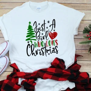 Just a Girl Who Loves Christmas 2022 Shirt