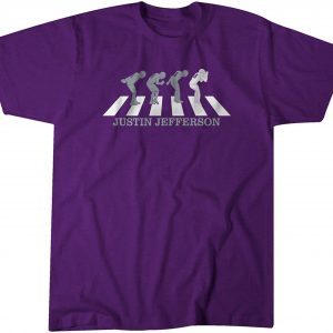 Justin Jefferson: Abbey Road Griddy T-Shirt