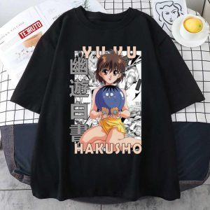 Keiko Yukimura Ghost Files Yuyu Hakusho Manga Style 2022 shirt