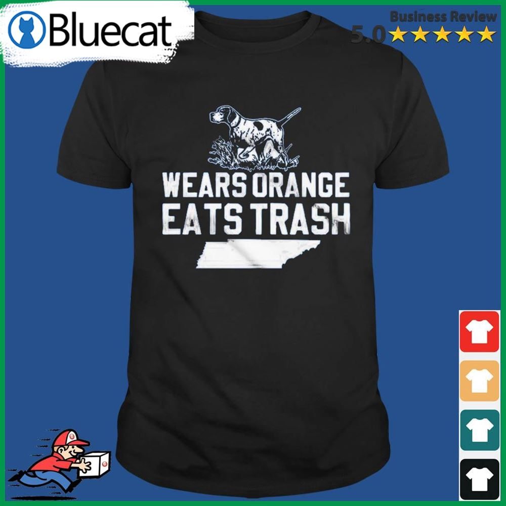 Kentucky Football Wears Orange Eats Trash Classic Shirt