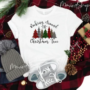 Leopard & Plaid Christmas Tree 2022 Shirt