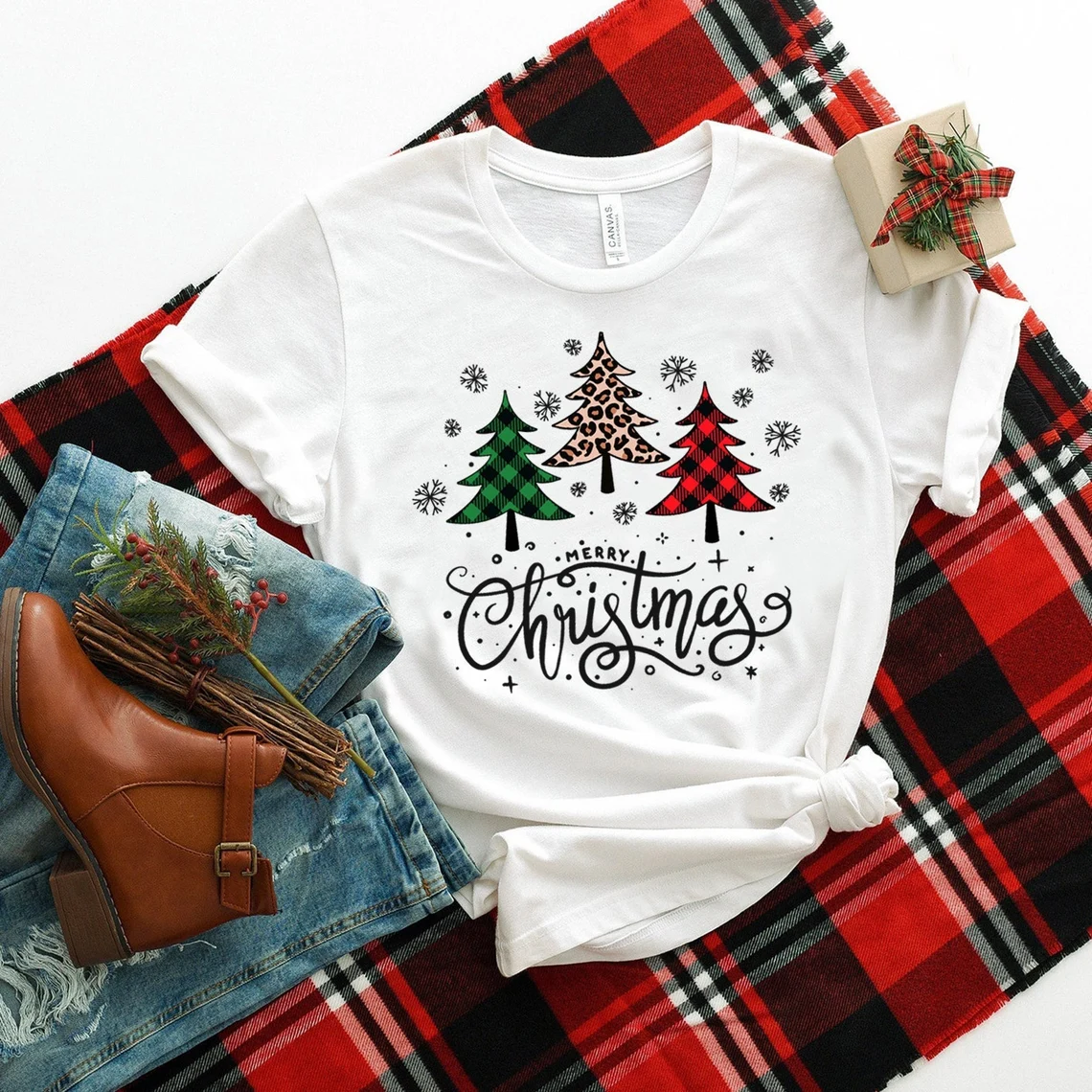Leopard Print Christmas Classic Shirt