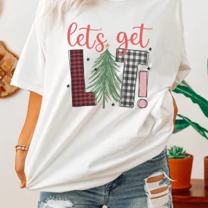 Let Get Lit Christmas Classic Shirt