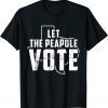 Let the People Vote Texas flag Retro 2022 Shirt