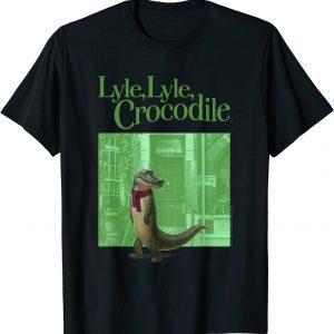 Lyle, Lyle, Crocodile Movie Poster with Logo T-Shirt