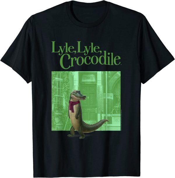 Lyle, Lyle, Crocodile Movie Poster with Logo T-Shirt