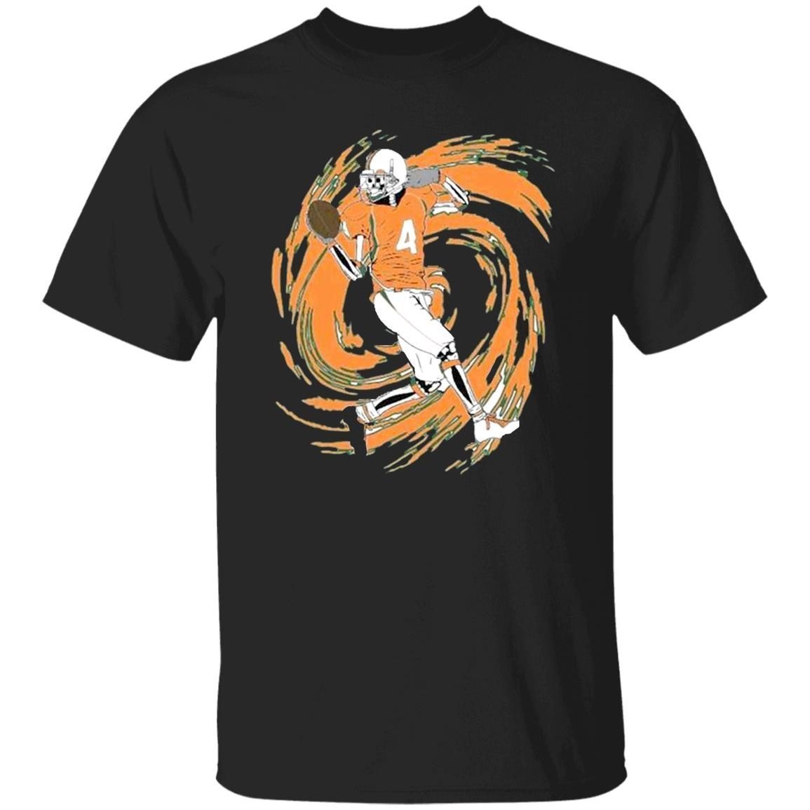 Miami Hurricanes Skeleton UM Football 2022 Shirt Miami Hurricanes Skeleton UM Football 2022 Shirt