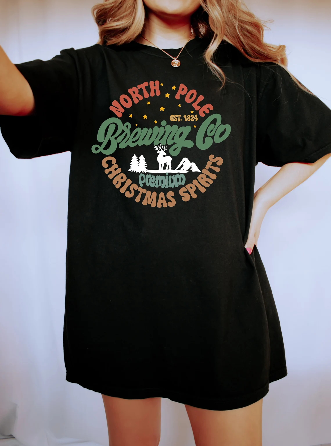 North Pole Brewing Co Santa Christmas 2022 Shirt