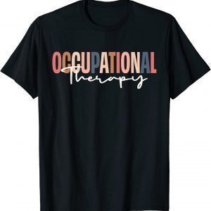 Occupational Therapy Retro OT Therapist Assistant 2022 Shirt