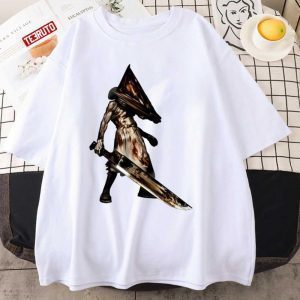 Pyramid Head Red Pyramid Thing Silent Hill Game T-shirt