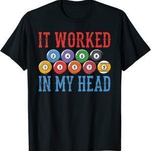 Retro Billiard Billard Player Pool Snooker T-Shirt