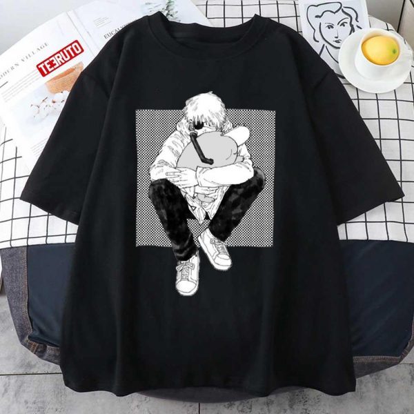 Sparkling Feeling Chainsaw Man Chibis Music Anime 2022 shirt