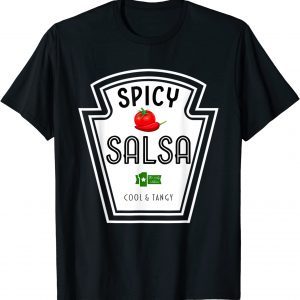 Spicy Salsa Group Condiment Team Halloween Costume 2022 Shirt