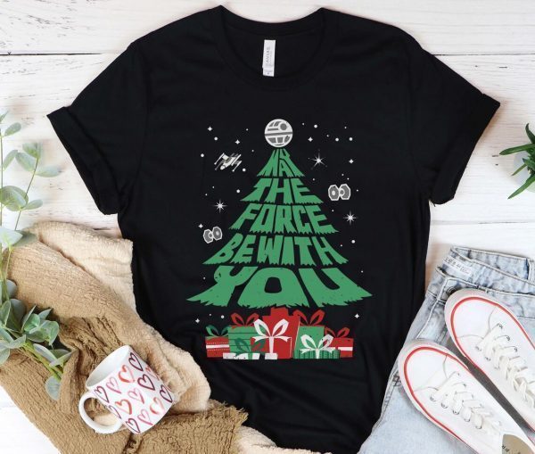 Star Wars Christmas Tree , May The Force Be With You 2022 Shirt