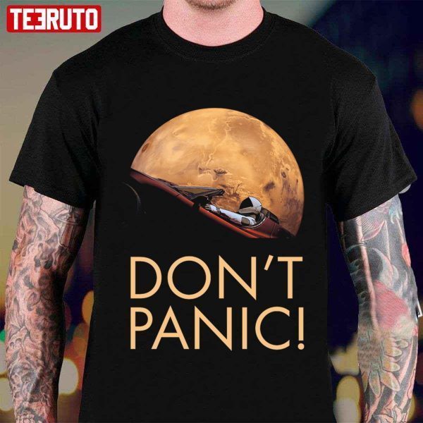 Starman Don’t Panic In Orbit Around Mars 2022 hirt