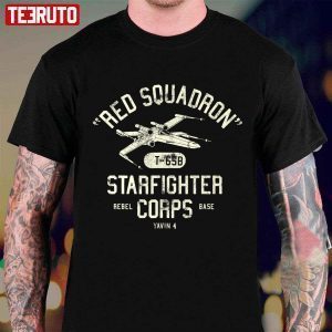 Stars Wing Red Squadron Starfighter 2022 Shirt