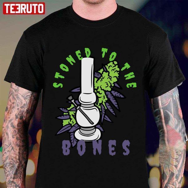 Stoned To The Bones Colorful Outfit And Gadgets For Your Happy Friends Classic Shirt