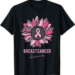 Sunflower Pink Breast Cancer Awareness 2022 Shirt