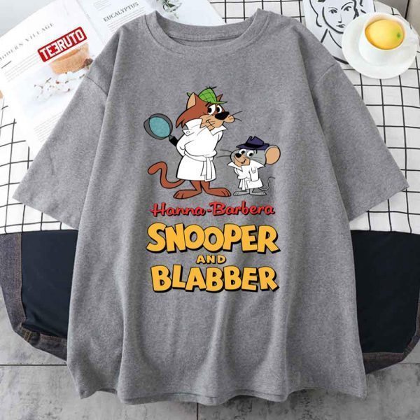 Super Snooper & Blabber Mouse Hanna Barbera 2022 shirt