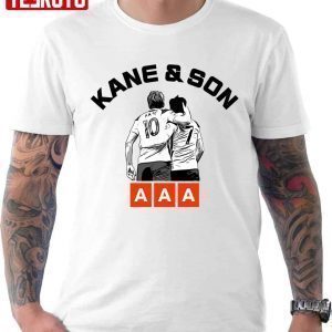 Teamwork Harry Kane And Heung Min Son Tottenham 2022 shirt